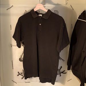 American Apparel Black Stagehand Polo